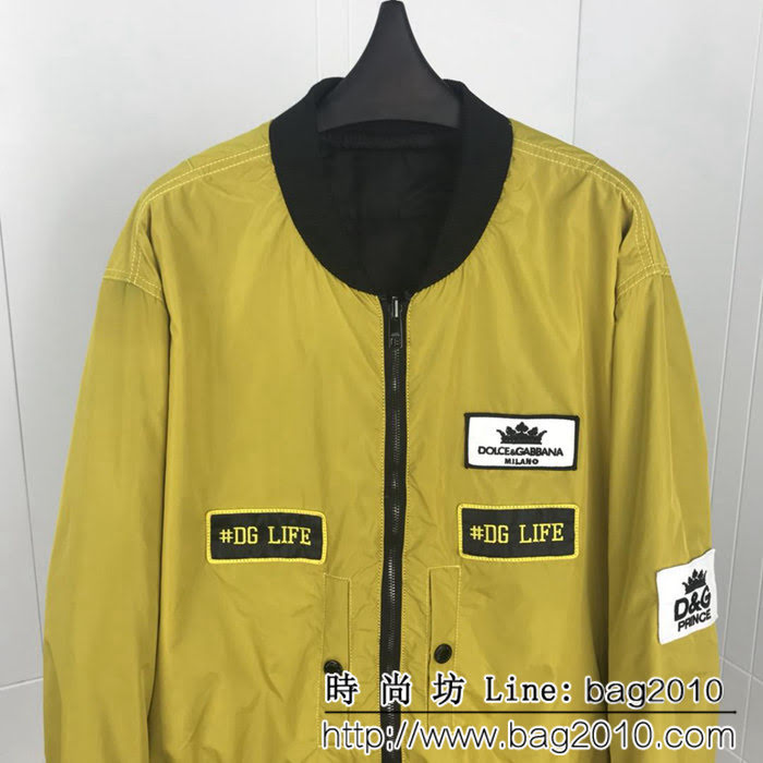 DＧ杜嘉班納 18FW秋冬新款 雙面穿 勳章夾克 ydi1058